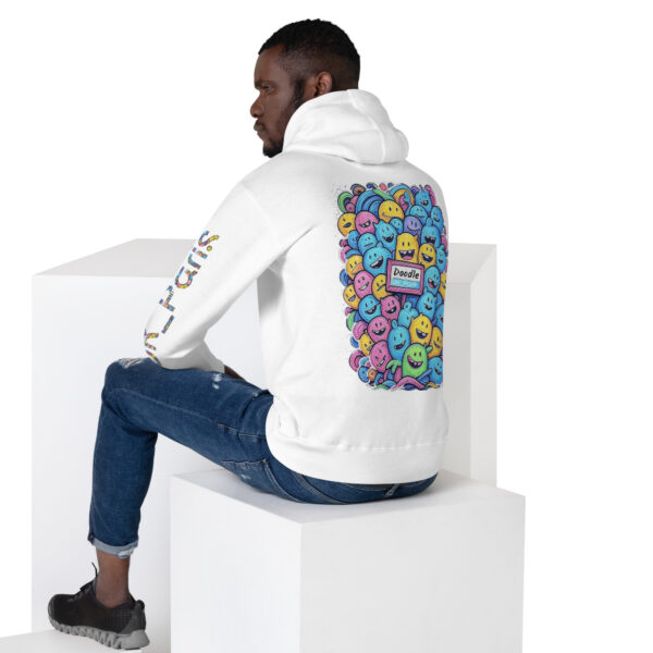 UK_Paris “DOODLE” Unisex Hoodie - Image 2