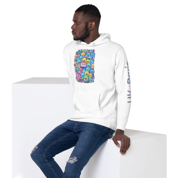UK_Paris “DOODLE” Unisex Hoodie - Image 3